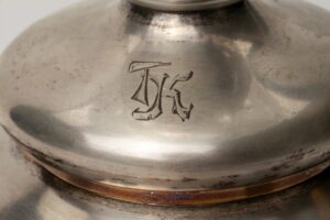 Russian silver and cut glass vase. — image 4