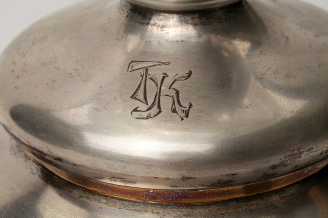 Russian silver and cut glass vase. — image 4