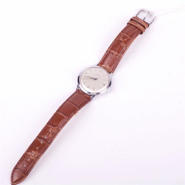"Zenith" metal mechanical mens wristwatch. — image 2