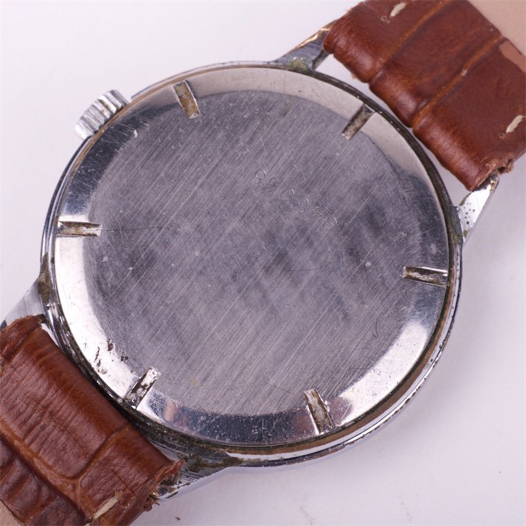 "Zenith" metal mechanical mens wristwatch. — image 4