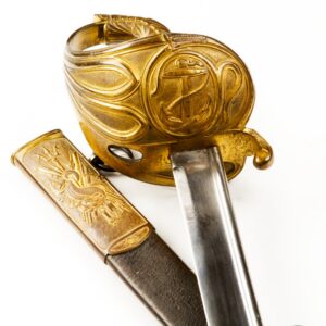 Extremely rare Danish navy officer sword. — image 1
