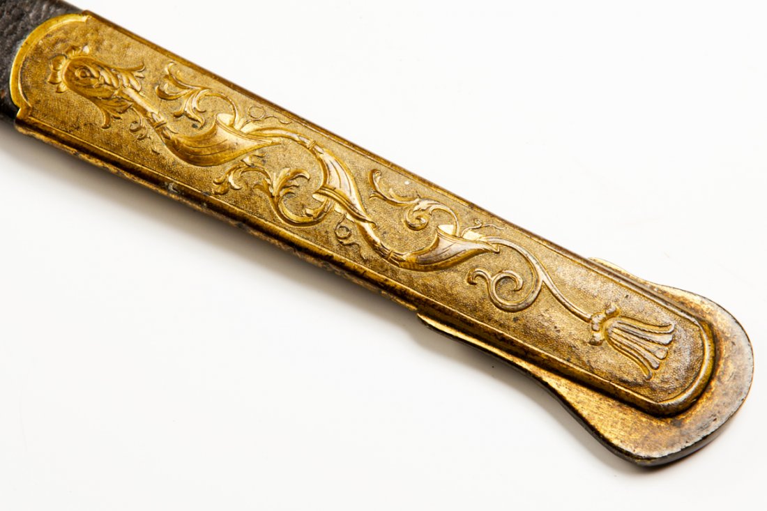 Extremely rare Danish navy officer sword. — image 6