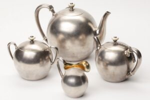 Russian silver coffee and tea service. — image 1