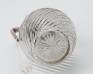 Russian silver and glass decanter. — image 5