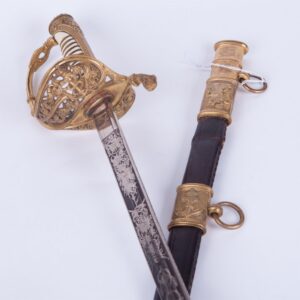 Norwegian navy officer sword. Model 1842y. — image 1
