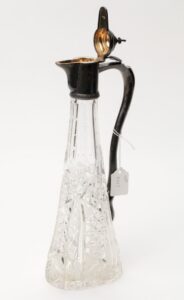Russian silver and cut glass decanter. — image 2