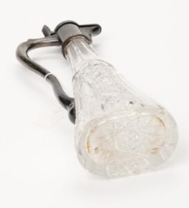 Russian silver and cut glass decanter. — image 3