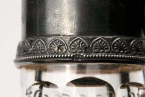 Russian silver and cut glass decanter. — image 5