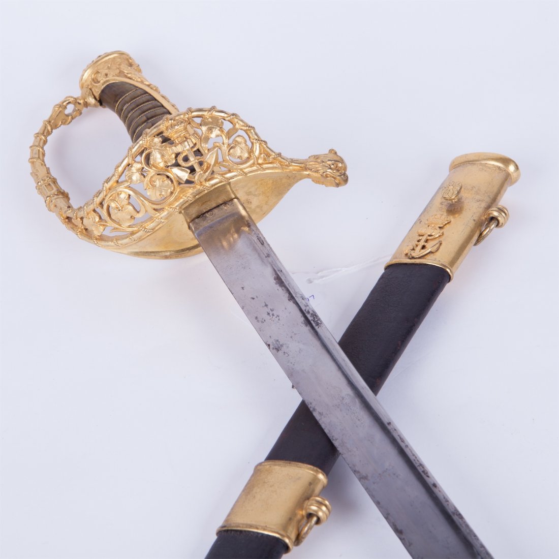 French navy officer sword. Model 1837 y. — image 1