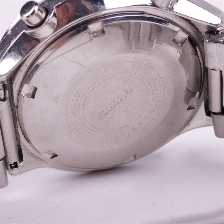 "Seiko" automatic Chronograph mens wristwatch. — image 3