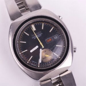 "Seiko" automatic chronograph mens wristwatch with — image 1