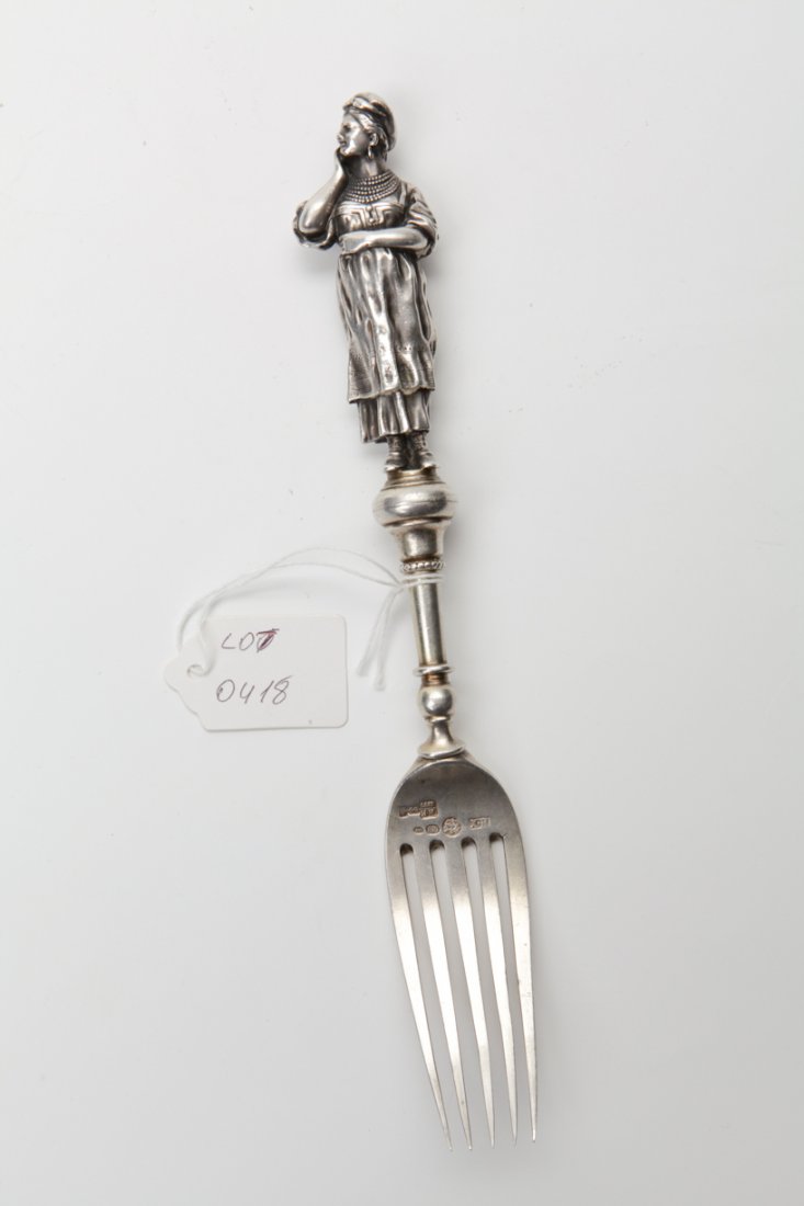 Russian decorative fork. — image 1