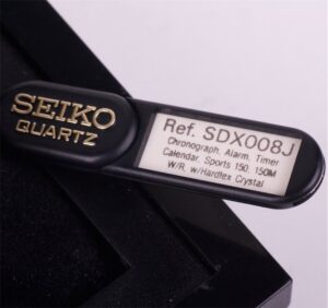 New quarz mens chronogtaph "Seiko" with alarm in a box. — image 3
