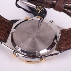 New quarz mens chronogtaph "Seiko" with alarm in a box. — image 5