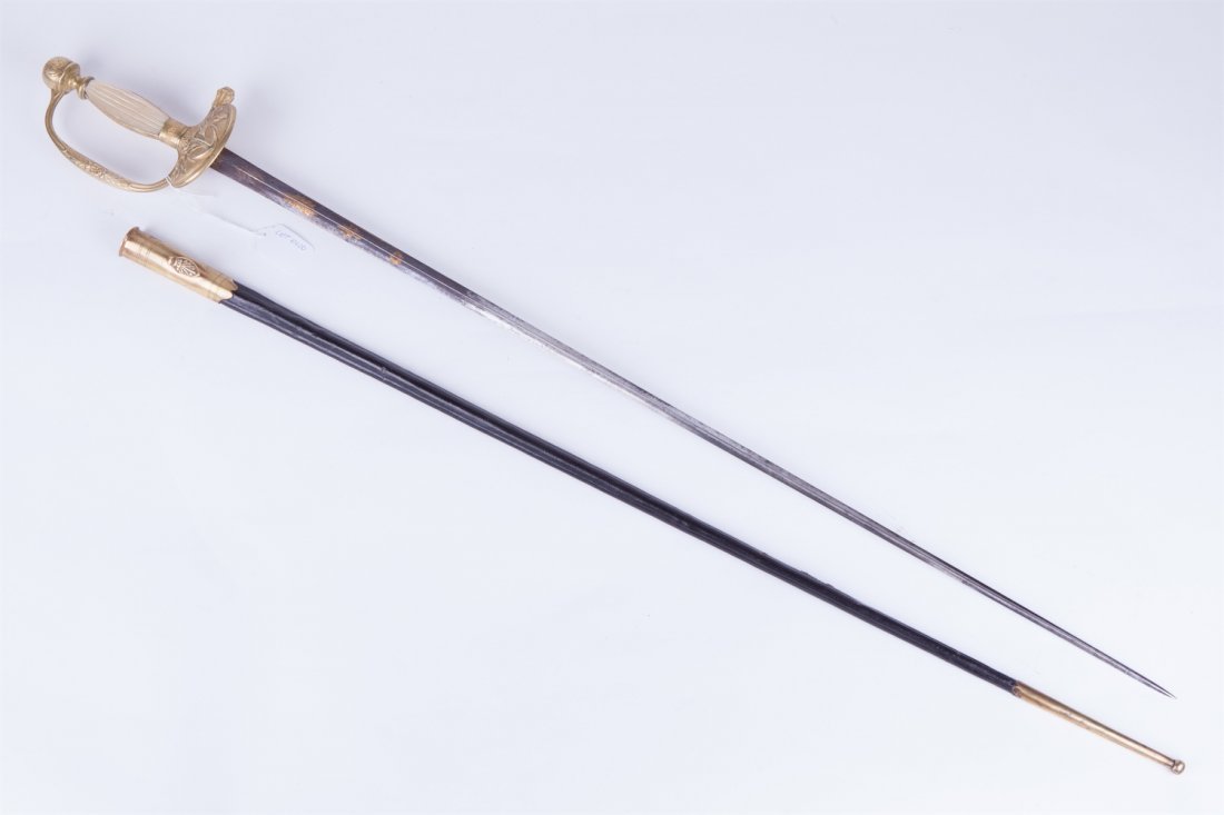French navy officer sword. (1814-1830y.) — image 2
