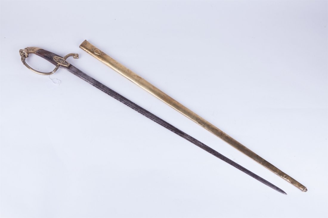 French navy officer sword. 18 century. — image 2