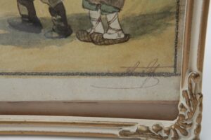 Russian painting on the Russian peasant life theme. — image 2