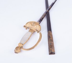 French naval sword senior officer ranks. — image 1