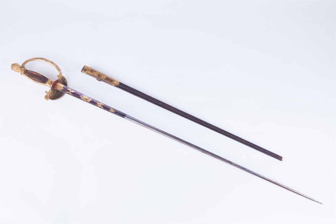 French naval sword senior officer ranks. — image 3