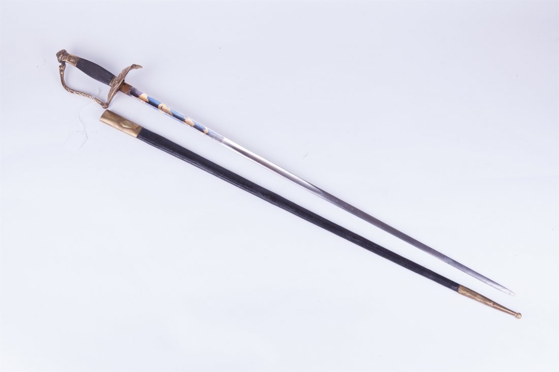 French naval sword senior officer ranks. 1804-1830. — image 2