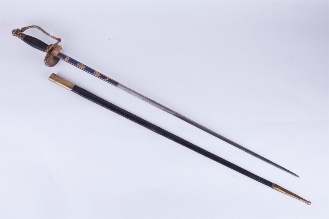 French naval sword senior officer ranks. 1804-1830. — image 3