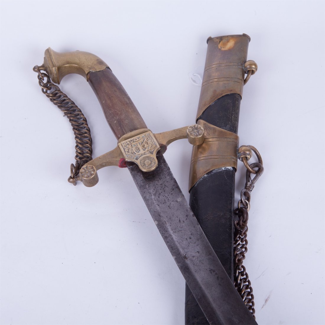 French navy sword of ?oastal employee officer. — image 1