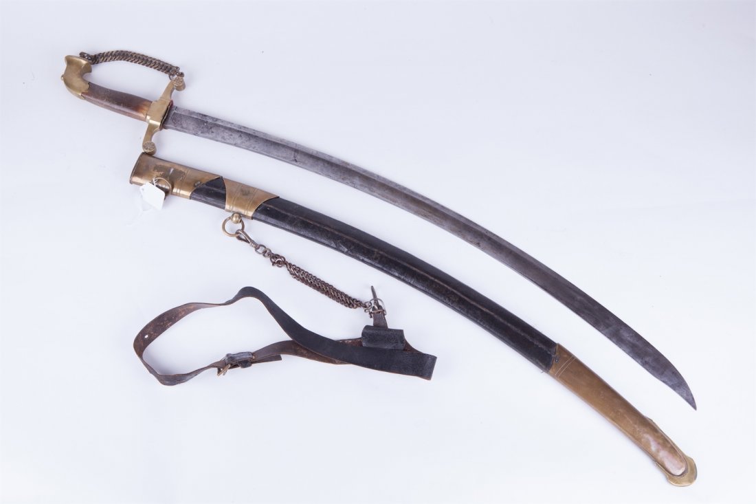 French navy sword of ?oastal employee officer. — image 3