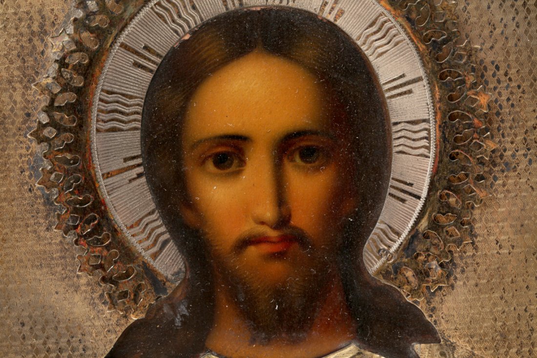 Russian icon of Christ Pantokrator. — image 3