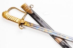 English navy officer sword. — image 1
