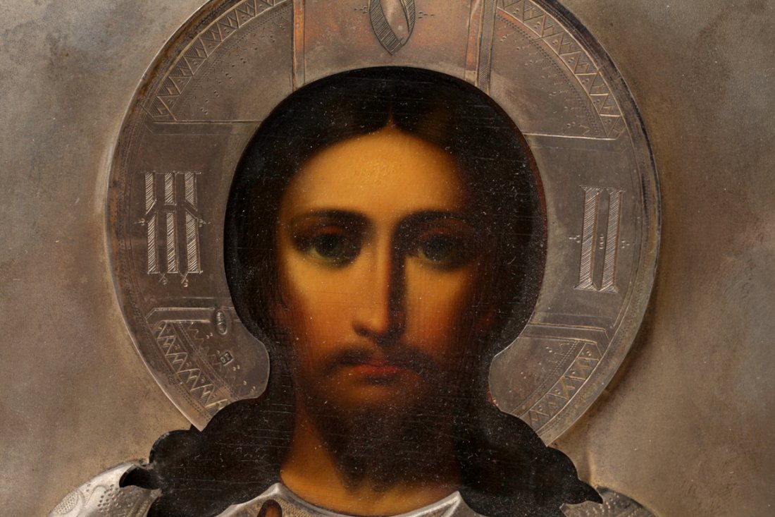 Russian icon of Christ Pantokrator. — image 2
