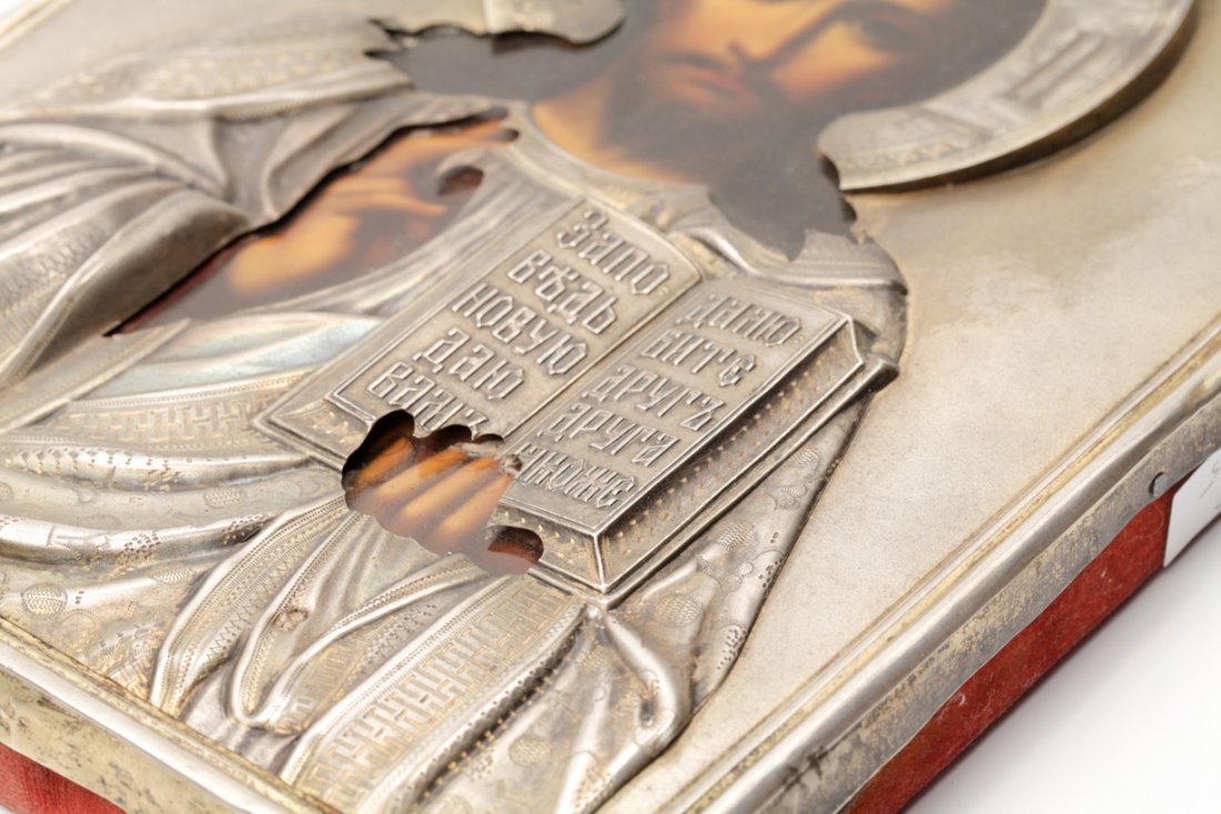 Russian icon of Christ Pantokrator. — image 3
