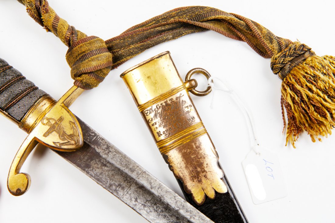 English navy officer sword. — image 5