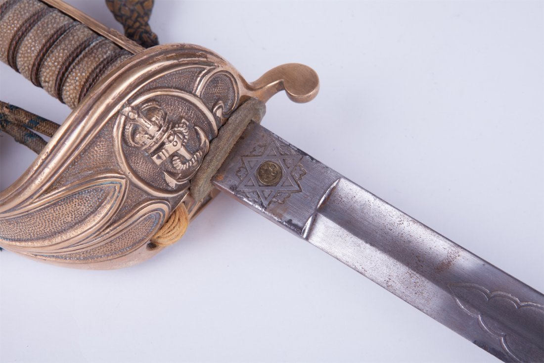 English navy officer sword. — image 2