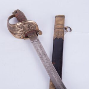 English navy officer sword. — image 1