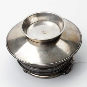 Russian silver sugar bowl. — image 2