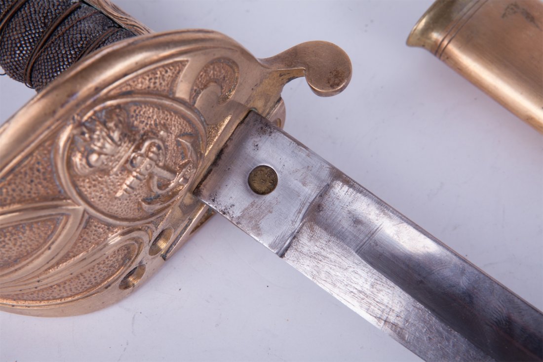 English navy officer sword. — image 2
