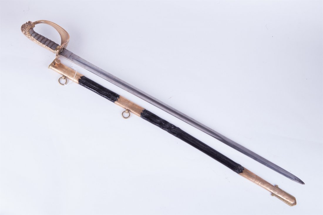English navy officer sword. — image 4