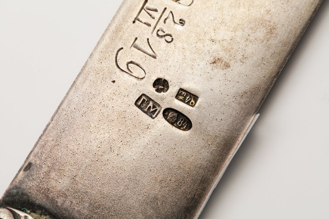 Russian imperial time paper knife. — image 3