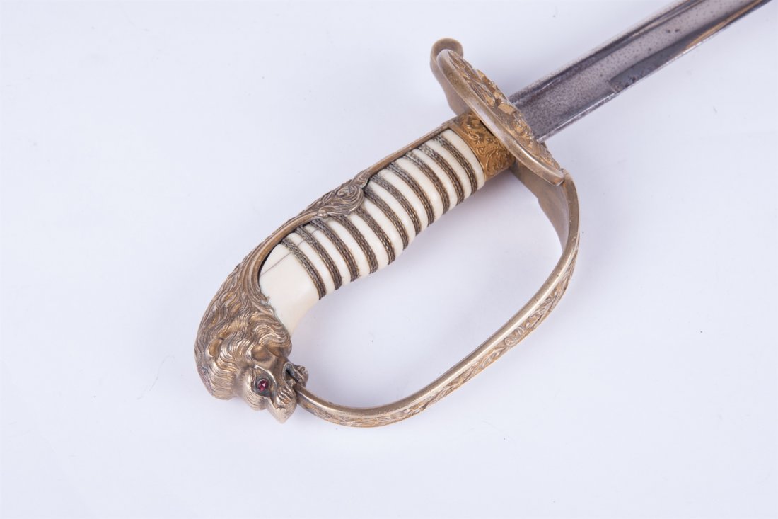 English navy officer sword. — image 4