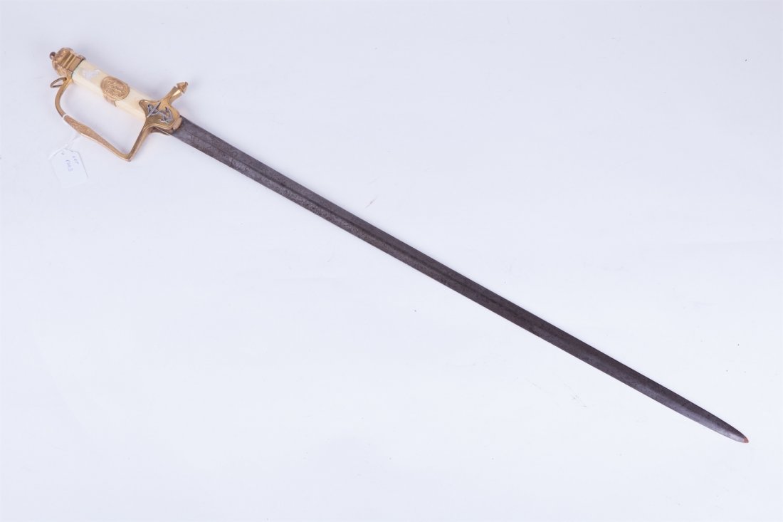 English navy officer sword. — image 2