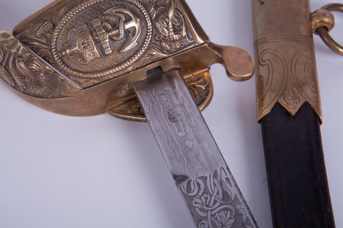 German navy officer sword model 1874/76y. — image 2