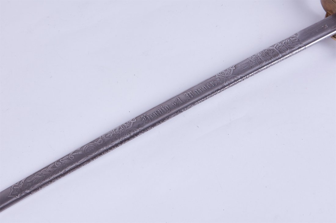 German navy officer sword model 1874/76y. — image 3