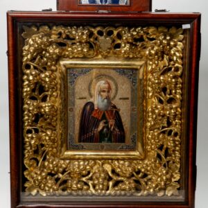 Russian icon of Saint Moscow Patriarch Ermogen. — image 1