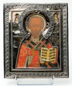 Russian icon of Saint Nikolay the Wonderworker. — image 1