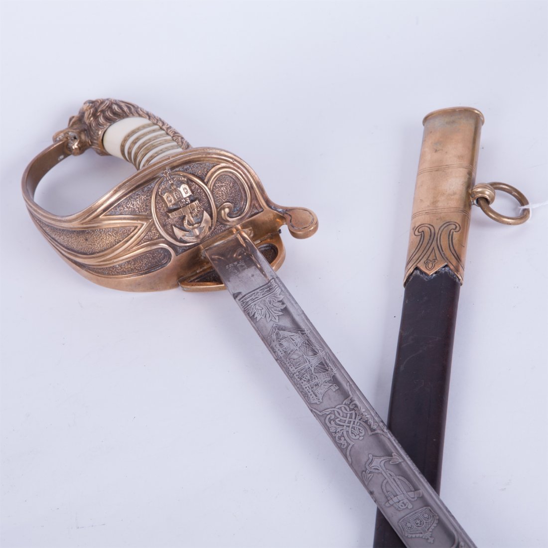 German navy officer sword model 1848 y. — image 1