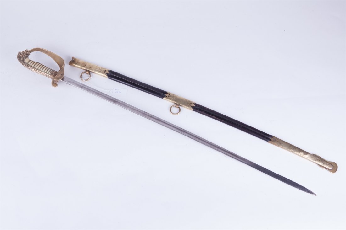 German navy officer sword 19 century. — image 3