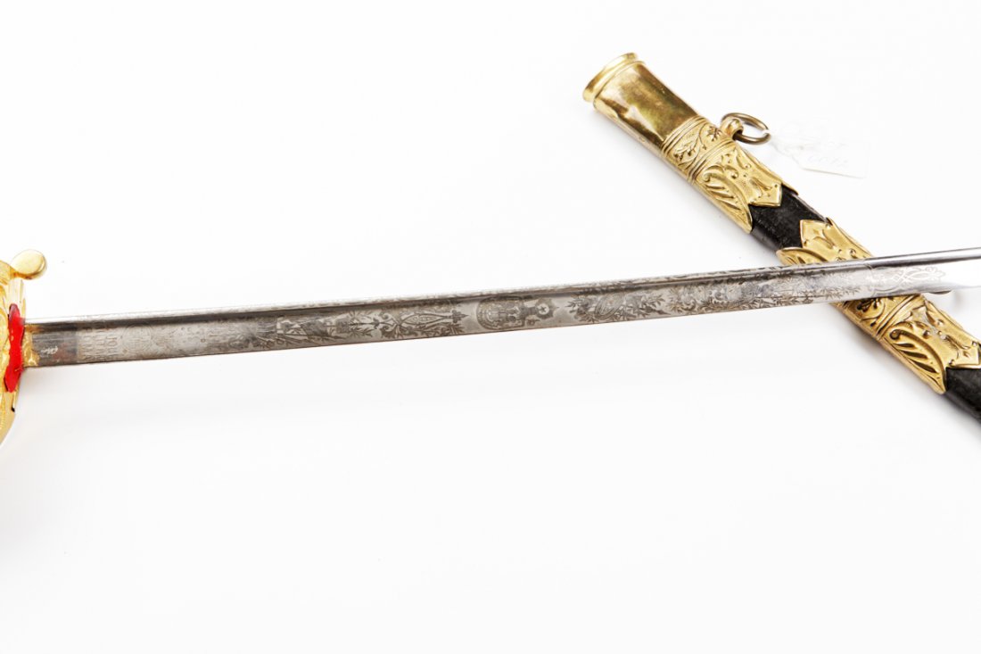 Italian navy officer sword. — image 6