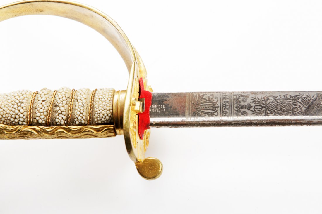 Italian navy officer sword. — image 8