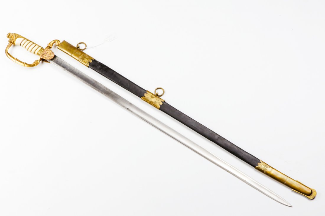 Italian navy officer sword. — image 2