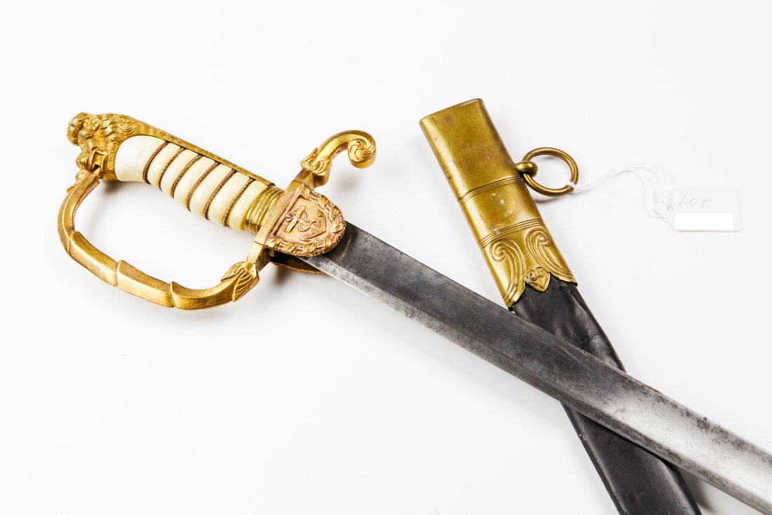 Italian navy officer sword. — image 4